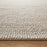 Lavin Rugs N1004 Latur 2' x 3' Stripe Rug, Silver Beige/Light Grey
