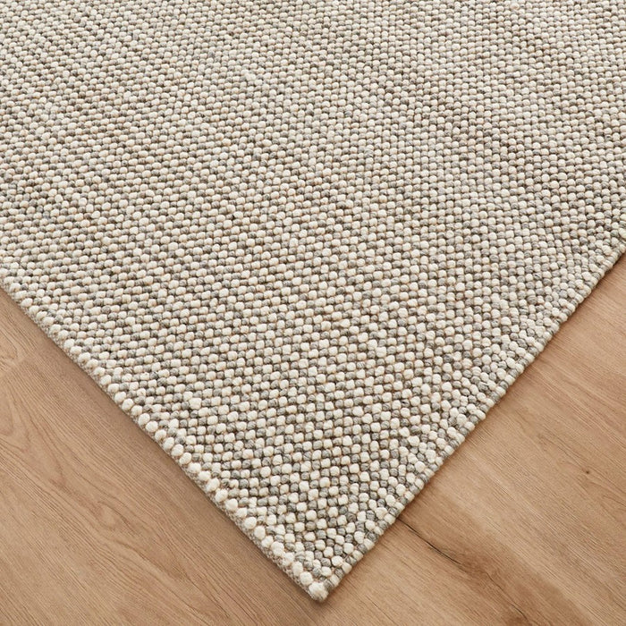 Lavin Rugs N1004 Latur 6'7" x 9'6" Stripe Rug, Silver Beige/L.Grey