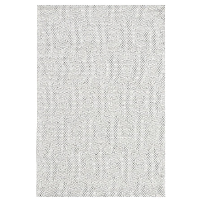 Lavin Rugs N1007 Jaya 2' x 3' Geometric Rug, Silver/Light Grey - N1007-0203