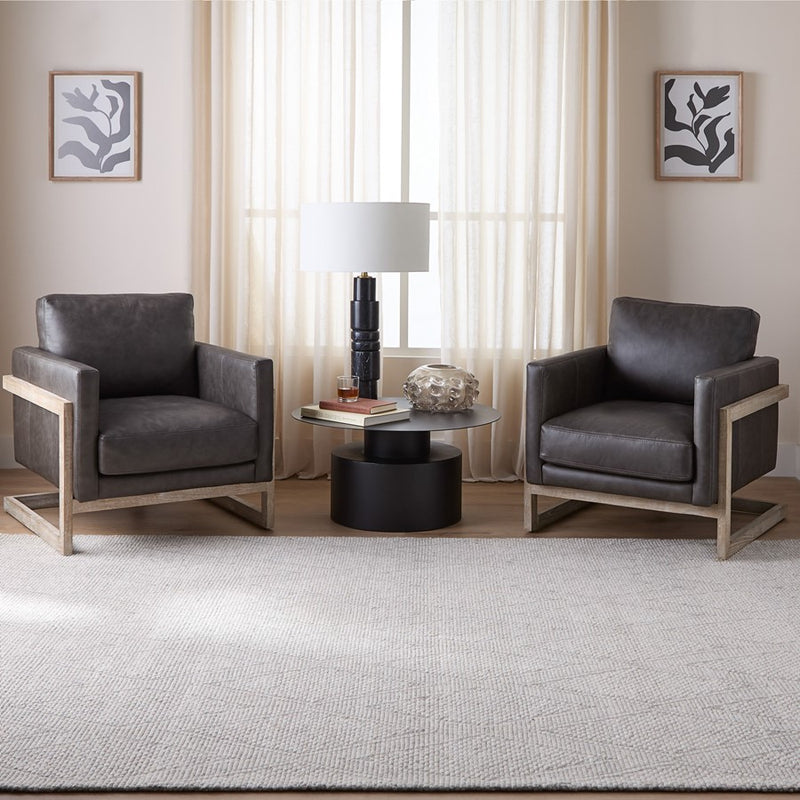 Lavin Rugs N1007 Jaya 2' x 3' Geometric Rug, Silver/Light Grey