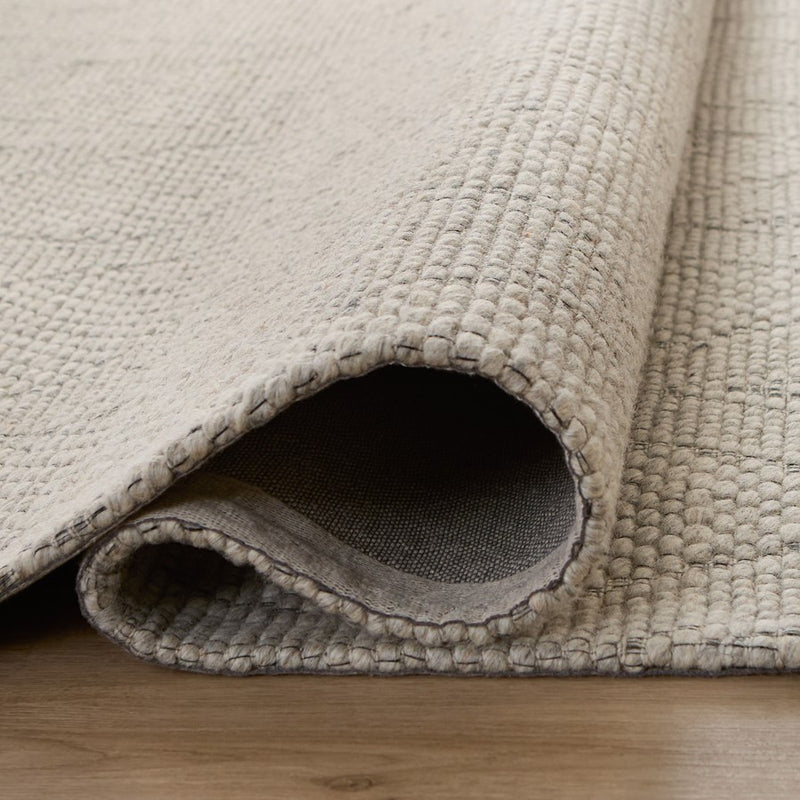 Lavin Rugs N1007 Jaya 2' x 3' Geometric Rug, Silver/Light Grey
