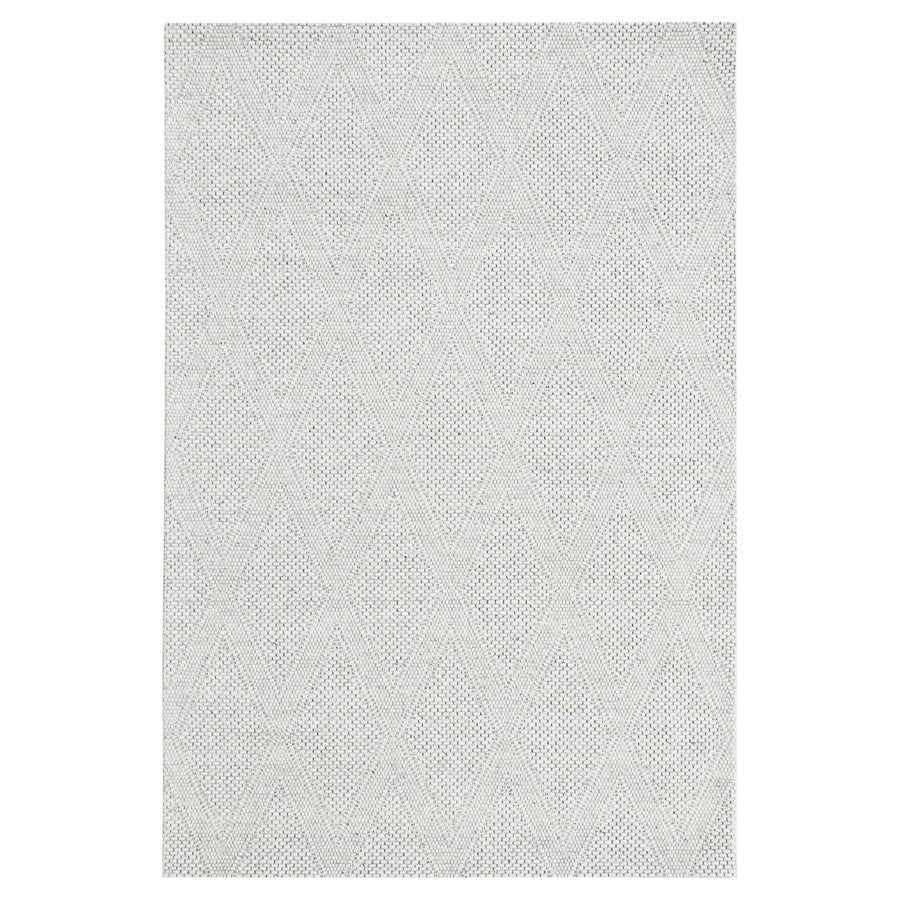 Lavin Rugs N1007 Jaya 7'10" x 10'10" Geo Rug, Silver/L.Grey - N1007-0811