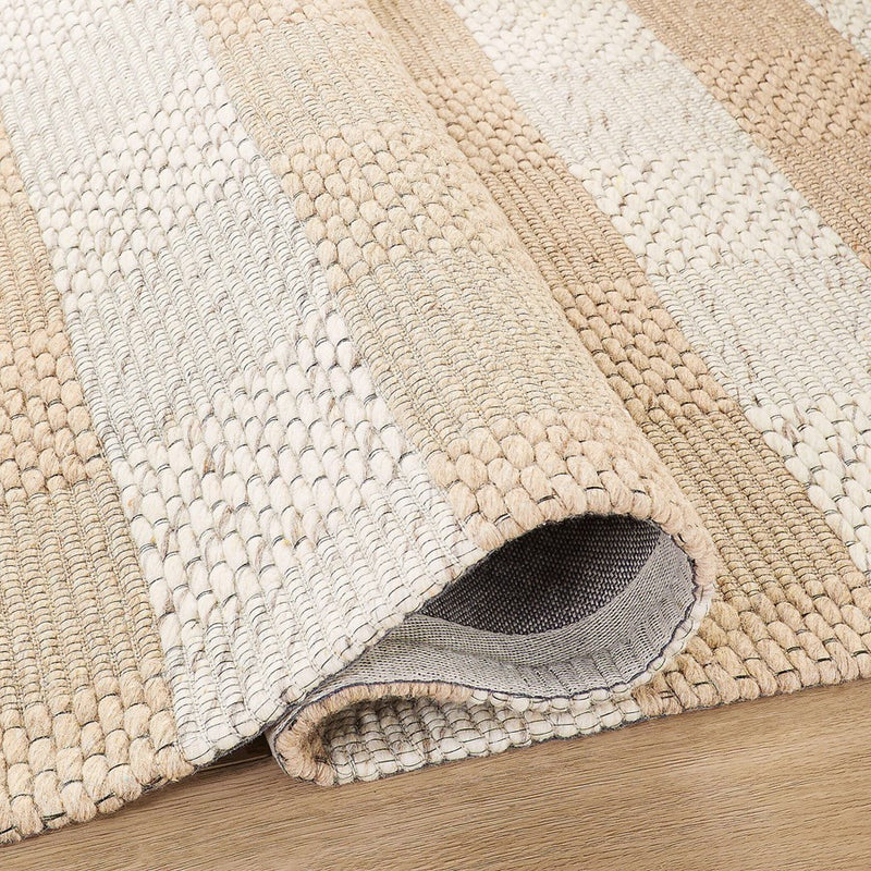 Lavin Rugs N1008 Jaya 2' x 3' Stripe Rug, Beige Brown/Neutral