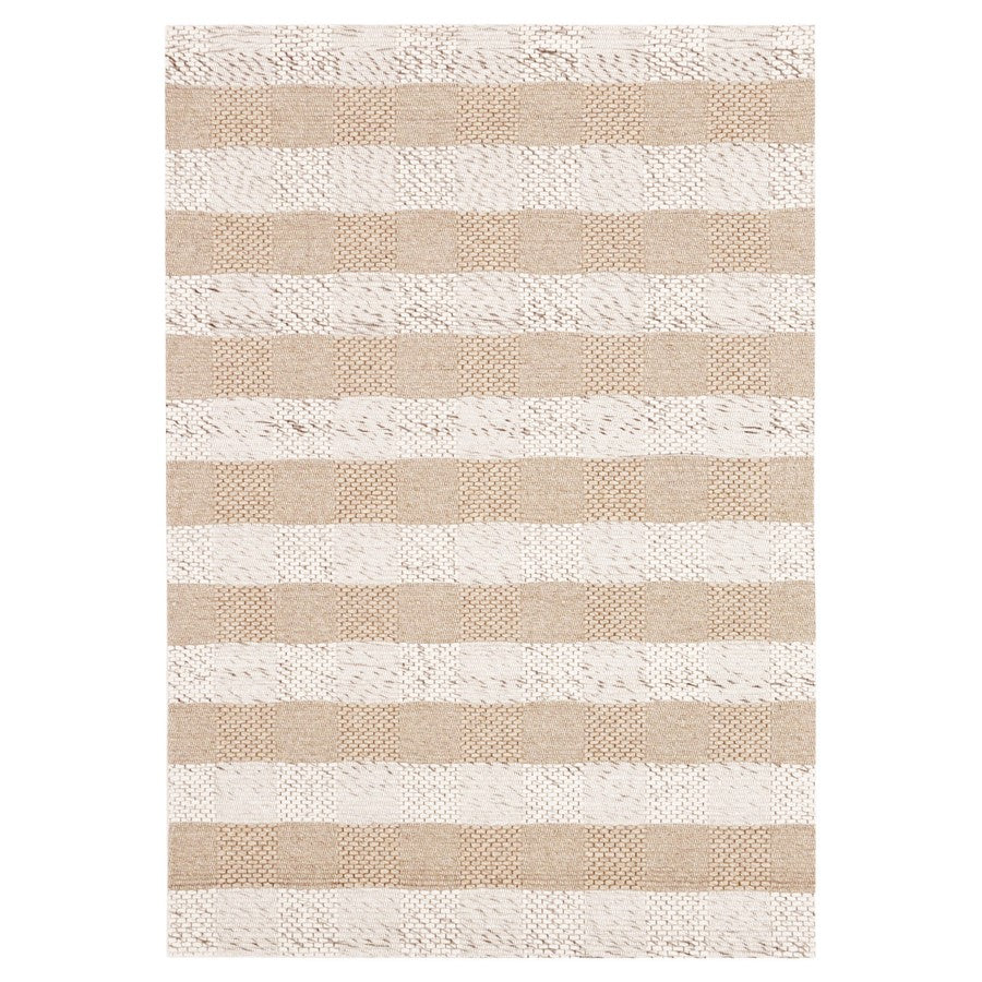 Lavin Rugs N1008 Jaya 5'3" x 7'6" Stripe Rug, Beige Brown/Neutral - N1008-0507
