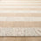 Lavin Rugs N1008 Jaya 5'3" x 7'6" Stripe Rug, Beige Brown/Neutral