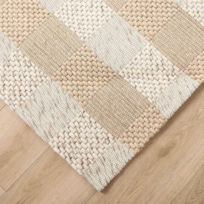 Lavin Rugs N1008 Jaya 5'3" x 7'6" Stripe Rug, Beige Brown/Neutral