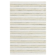 Lavin Rugs N1009 Jaya 2' x 3' Stripe Rug, White Beige/Neutral - N1009-0203
