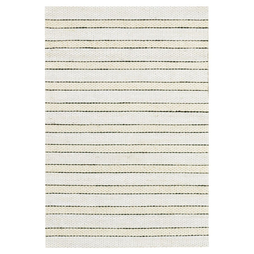 Lavin Rugs N1009 Jaya 5'3" x 7'6" Stripe Rug, White Beige/Neutral - N1009-0507