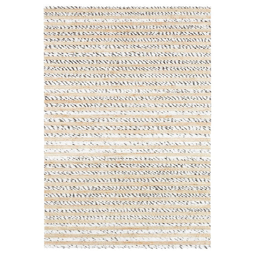 Lavin Rugs N1010 Jaya 7'10" x 10'10" Stripe Rug, Brown/Neutral - N1010-0811