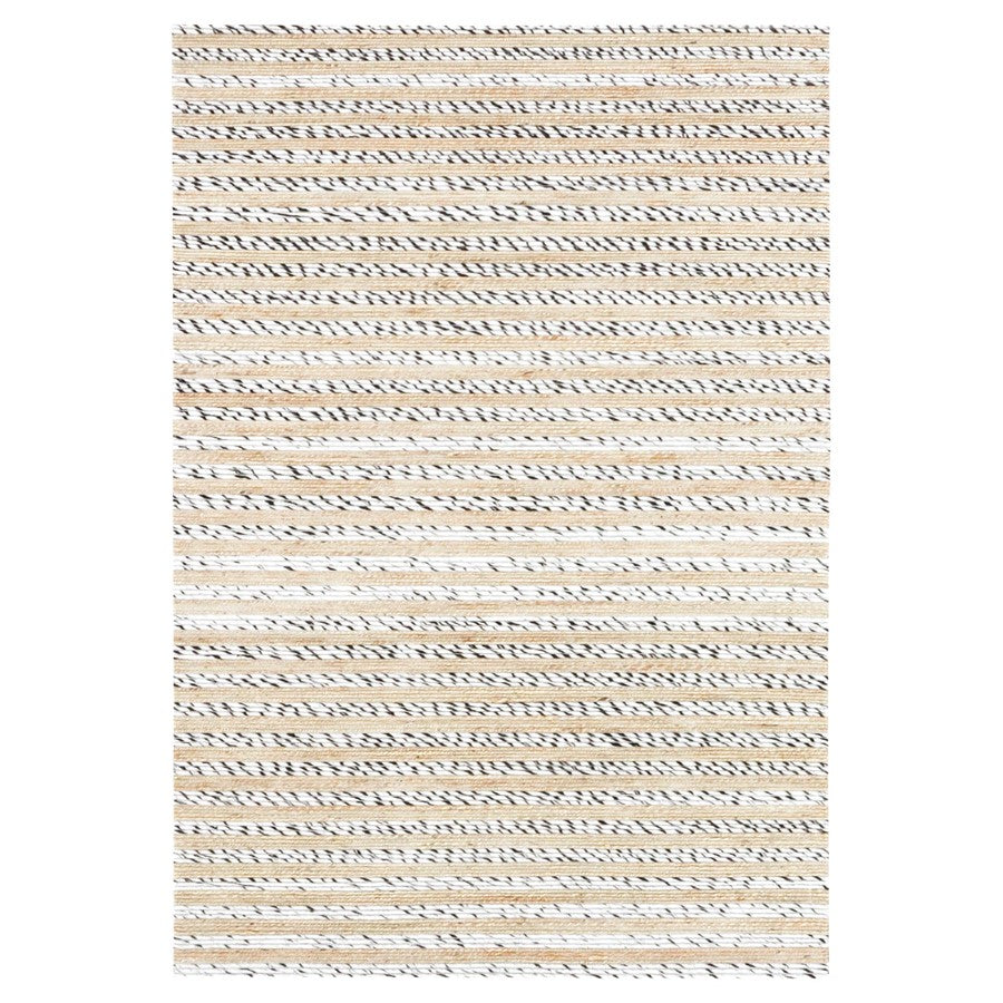 Lavin Rugs N1010 Jaya 9'10" x 13'2" Stripe Rug, Brown/Neutral - N1010-1013