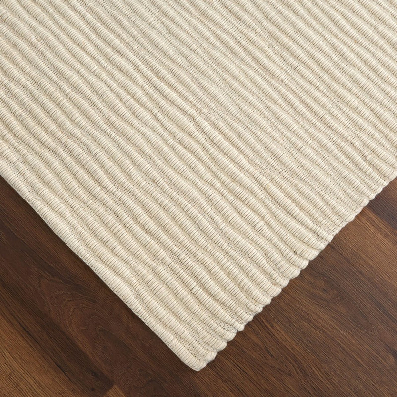 Lavin Rugs N1011 Jaya 2' x 3' Linear Rug, Natural Cream/White/Ivory