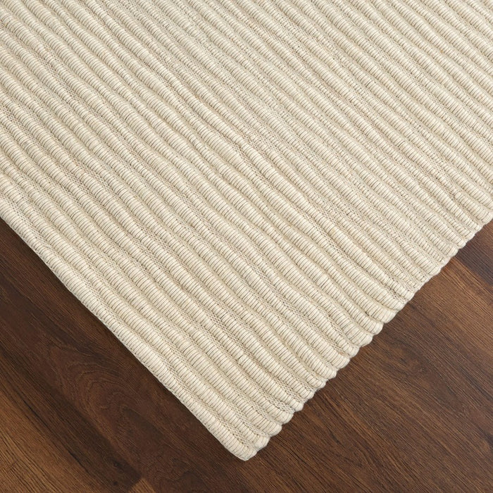 Lavin Rugs N1011 Jaya 7'10"x10'10" Linear Rug, Cream/White/Ivory