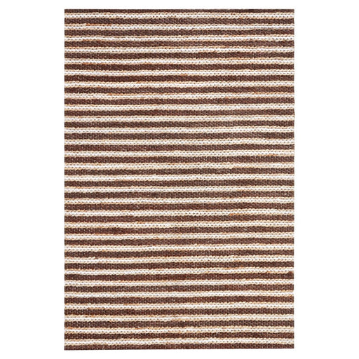 Lavin Rugs N1012 Sanika 6'7" x 9'6" Stripe Rug, Brown Beige/Neutral - N1012-0609