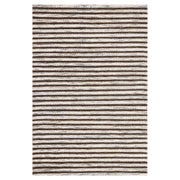 Lavin Rugs N1015 Sanika 2'x3' Stripe Rug, D.Grey/L.Grey/Silver/Blue - N1015-0203