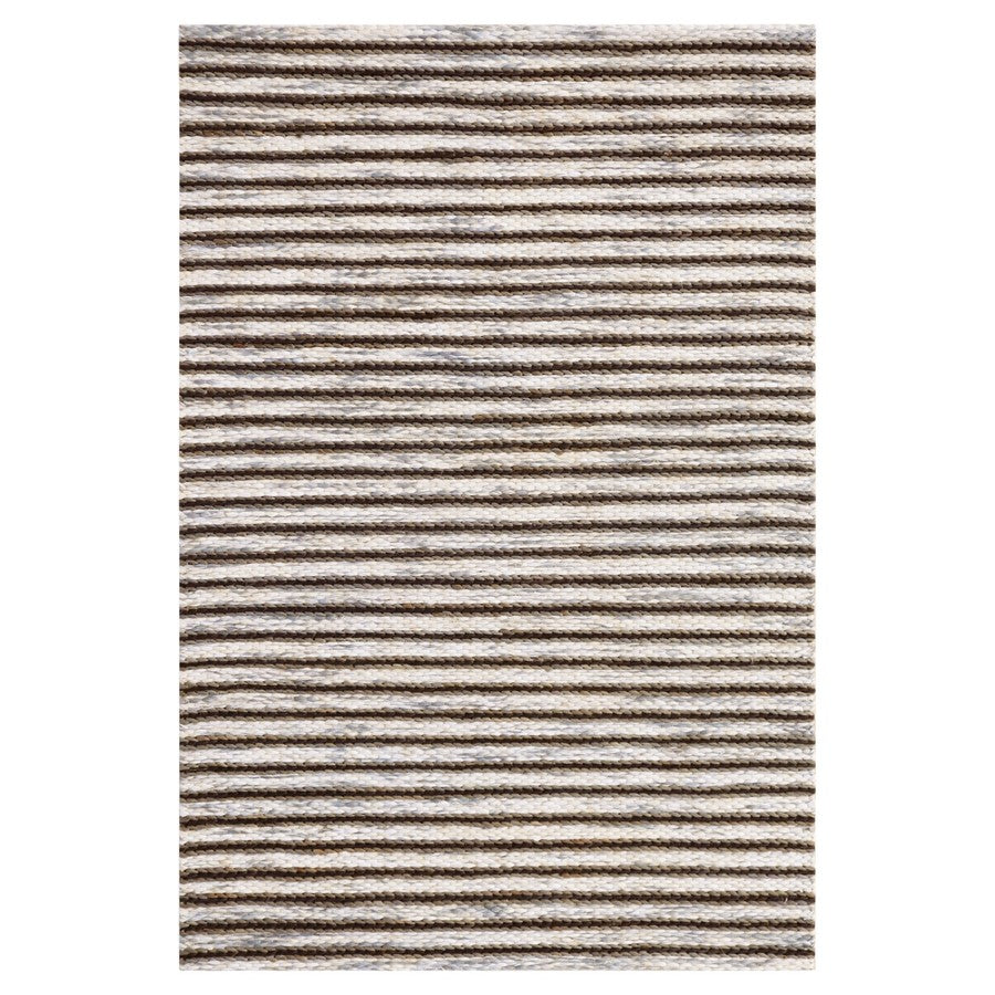Lavin Rugs N1015 Sanika 6'7"x9'6" Stripe Rug, Grey/Silver/Blue - N1015-0609