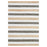 Lavin Rugs N1016 Jaya 7'10" x 10'10" Stripe Rug, Black/Neutral - N1016-0811