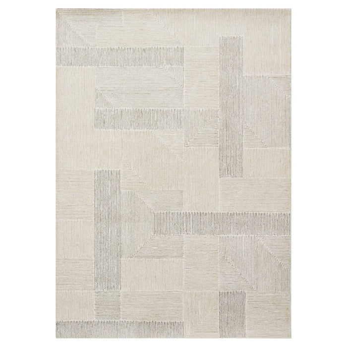 Lavin Rugs N2001 Sachin 7'10" x 10'10" Geo Rug, Grey Beige/Neutral - N2001-0811