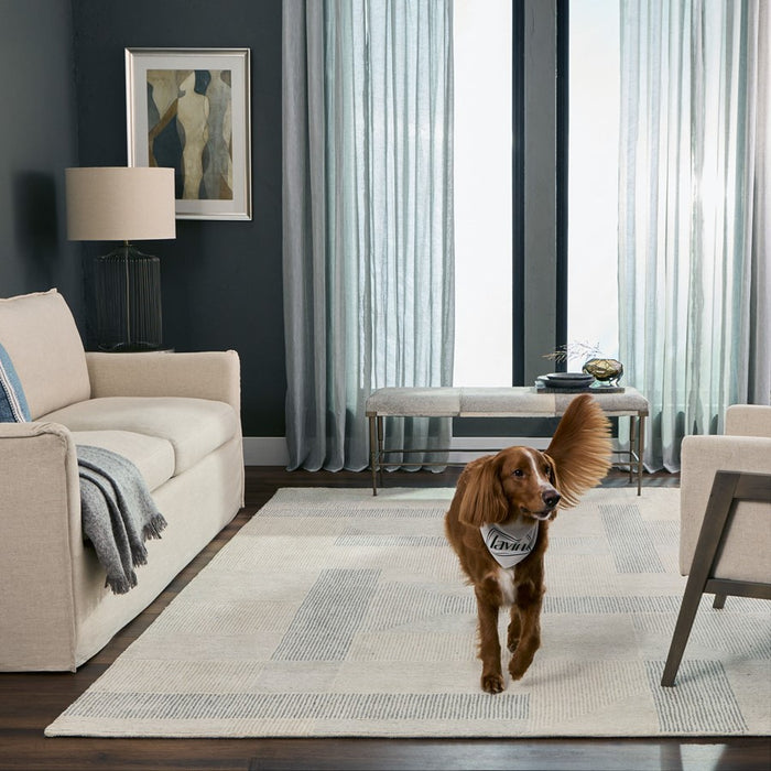 Lavin Rugs N2001 Sachin 7'10" x 10'10" Geo Rug, Grey Beige/Neutral