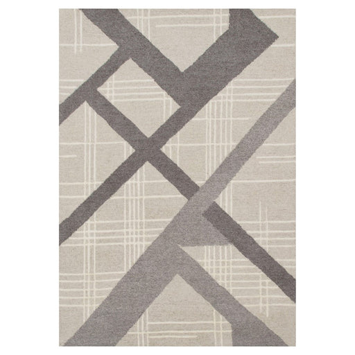 Lavin Rugs N2002 Sachin 5'3"x7'6" Geo Rug, Grey Beige/Grey/Neutral - N2002-0507