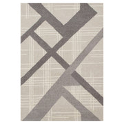 Lavin Rugs N2002 Sachin 6'7"x9'6" Geo Rug, Grey Beige/Grey/Neutral - N2002-0609