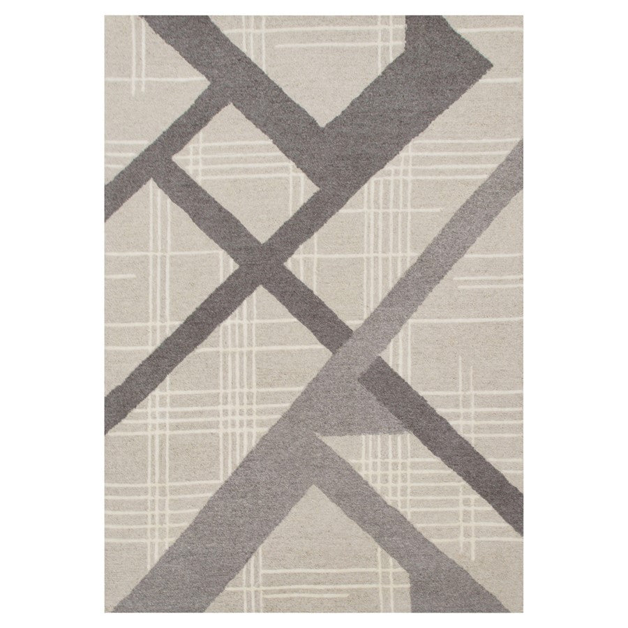 Lavin Rugs N2002 Sachin 7'10"x10'10" Geo Rug, Beige/Grey/Neut - N2002-0811
