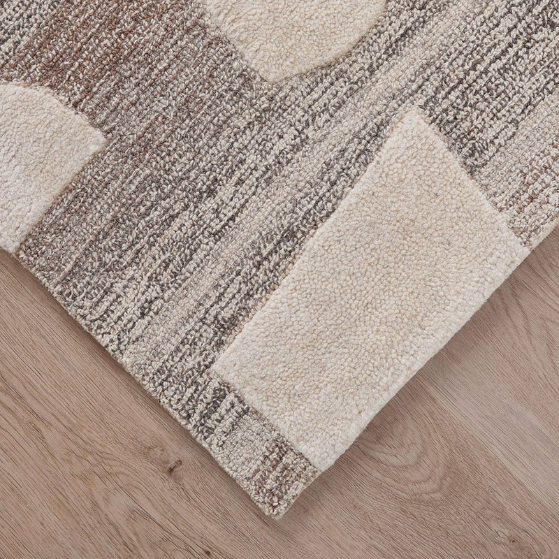 Lavin Rugs N2003 Sachin 2' x 3' Geometric Rug, Beige Cream/Neutral