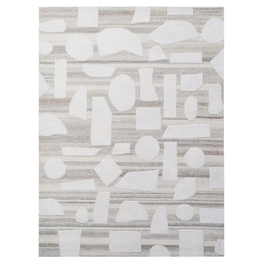 Lavin Rugs N2003 Sachin 7'10" x 10'10" Geo Rug, Beige Cream/Neutral - N2003-0811