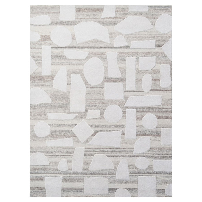 Lavin Rugs N2003 Sachin 7'10" x 10'10" Geo Rug, Beige Cream/Neutral - N2003-0811