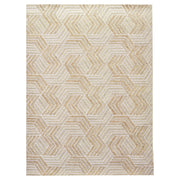 Lavin Rugs N2005 Sachin 2' x 3' Geometric Rug, Grey Beige/Brown - N2005-0203