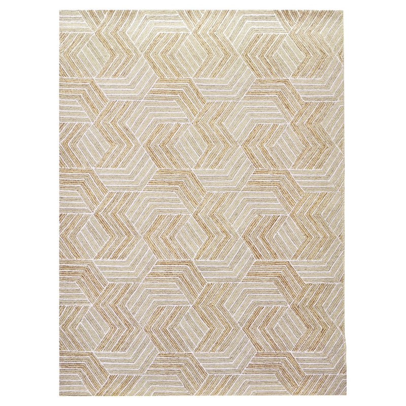Lavin Rugs N2005 Sachin 7'10" x 10'10" Geo Rug, Grey Beige/Brown - N2005-0811