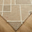 Lavin Rugs N2006 Sachin 7'10"x10'10" Geo Rug, Beige/Grey/Neut