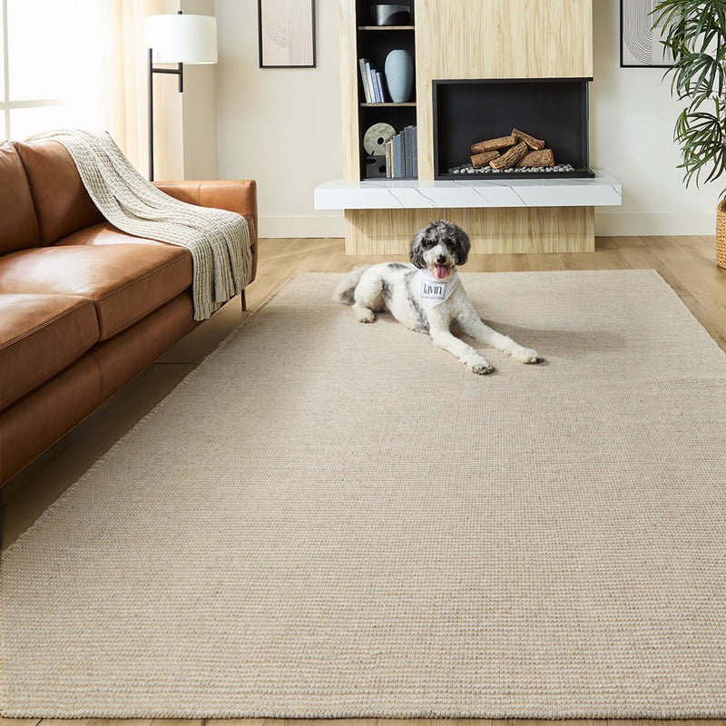 Lavin Rugs N3005 Saira 2' x 3' Mono Rug, Silver Beige/Neutral