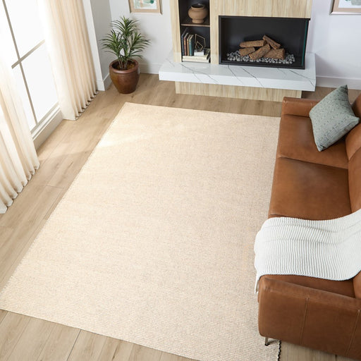 Lavin Rugs N3005 Saira 7'10"x10'10" Mono Rug, Silver Beige/Neutral