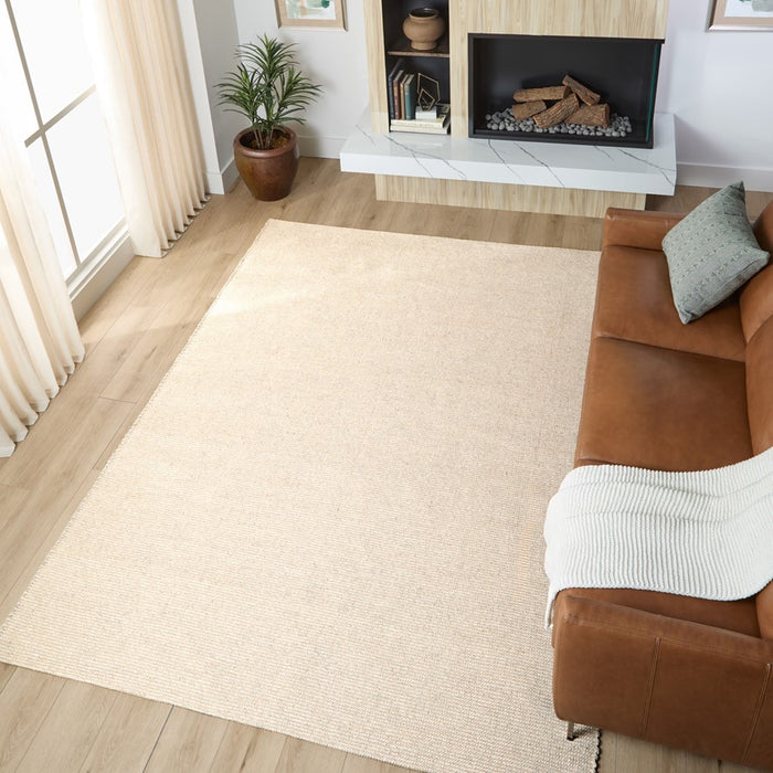 Lavin Rugs N3005 Saira 7'10"x10'10" Mono Rug, Silver Beige/Neutral