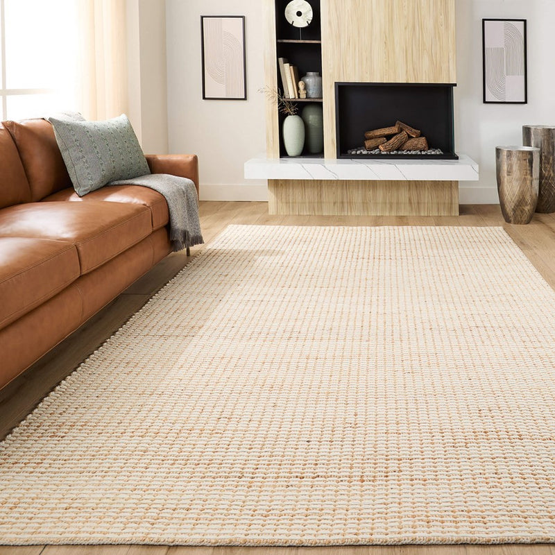 Lavin Rugs N3007 Chara 2' x 3' Mono Rug, Ivory Beige/Neutral