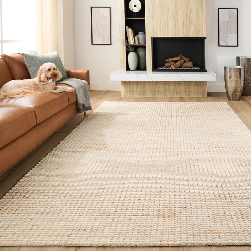 Lavin Rugs N3007 Chara 2' x 3' Mono Rug, Ivory Beige/Neutral