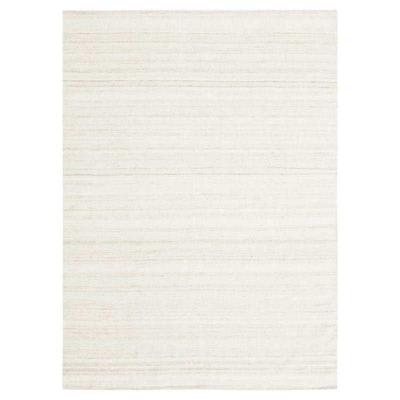 Lavin Rugs N4001 Kiran 2' x 3' Monochromatic Rug, Ivory/Silver - N4001-0203