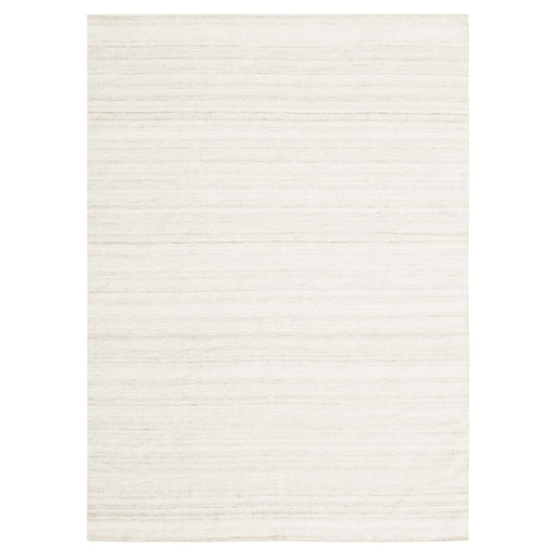 Lavin Rugs N4001 Kiran 2' x 3' Monochromatic Rug, Ivory/Silver - N4001-0203