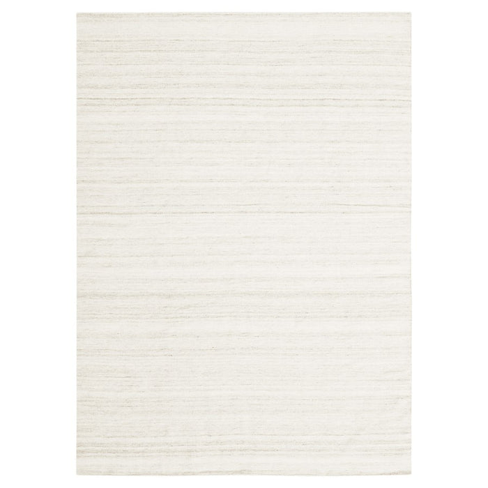 Lavin Rugs N4001 Kiran 2' x 3' Monochromatic Rug, Ivory/Silver - N4001-0203
