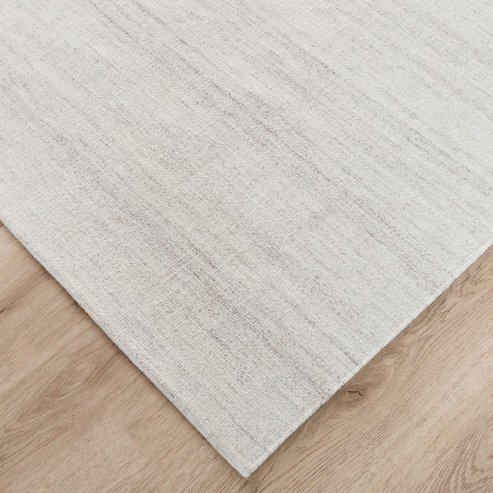 Lavin Rugs N4001 Kiran 7'10" x 10'10" Mono Rug, Ivory/Silver