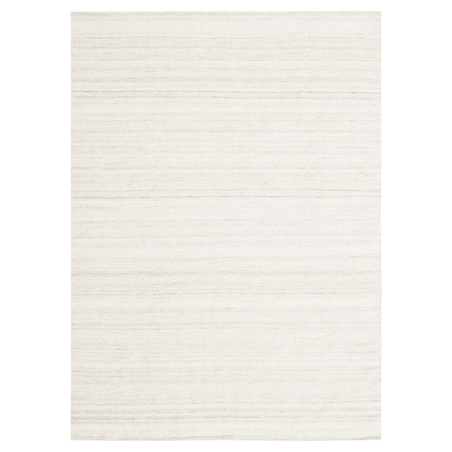 Lavin Rugs N4001 Kiran 9'10" x 13'2" Mono Rug, Ivory/Silver - N4001-1013