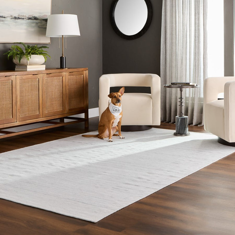 Lavin Rugs N4002 Kiran 2' x 3' Monochromatic Rug, L.Grey/L.Grey