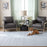 Lavin Rugs N4003 Kiran 9'10" x 13'2" Mono Rug, L.Grey/L.Grey