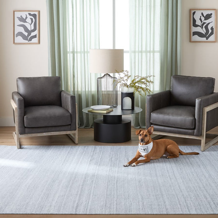 Lavin Rugs N4003 Kiran 9'10" x 13'2" Mono Rug, L.Grey/L.Grey