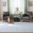 Lavin Rugs N4003 Kiran 9'10" x 13'2" Mono Rug, L.Grey/L.Grey