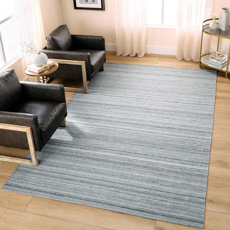 Lavin Rugs N4004 Kiran 6'7" x 9'6" Mono Rug, Charcoal/D.Grey