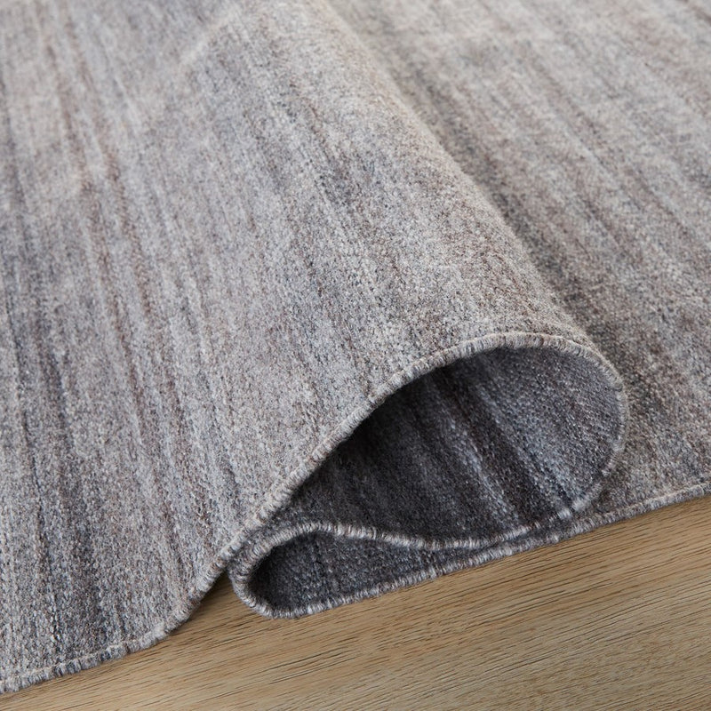 Lavin Rugs N4005 Kiran 2' x 3' Monochromatic Rug, Ash/Dark Grey