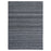 Lavin Rugs N4006 Kiran 2' x 3' Monochromatic Rug, D.Grey/D.Grey - N4006-0203