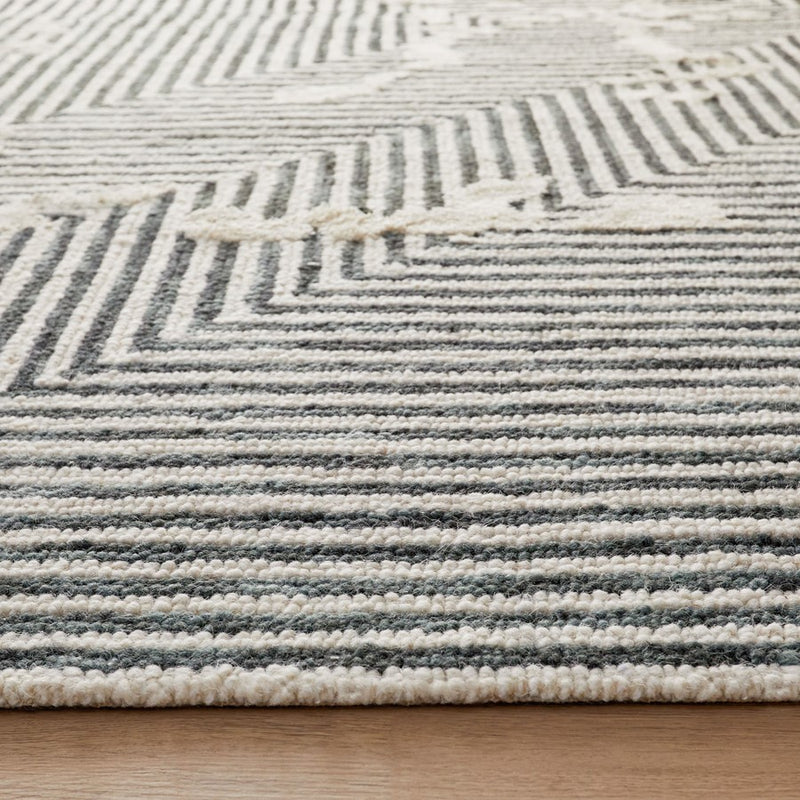 Lavin Rugs N5003 Vani 2' x 3' Geo Rug, Grey Beige/Black/Natural