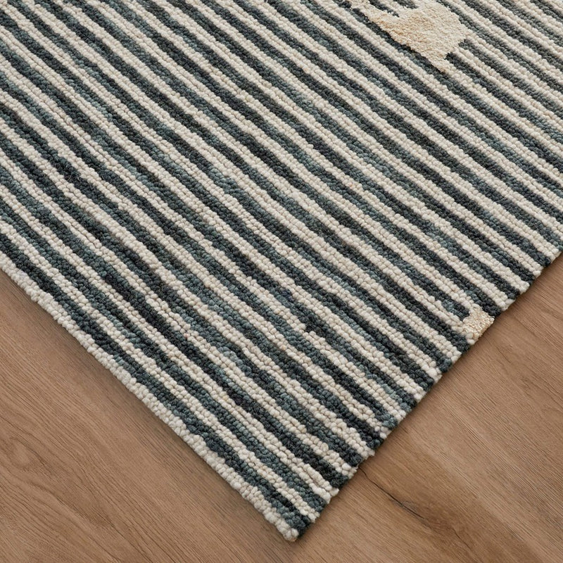 Lavin Rugs N5003 Vani 2' x 3' Geo Rug, Grey Beige/Black/Natural